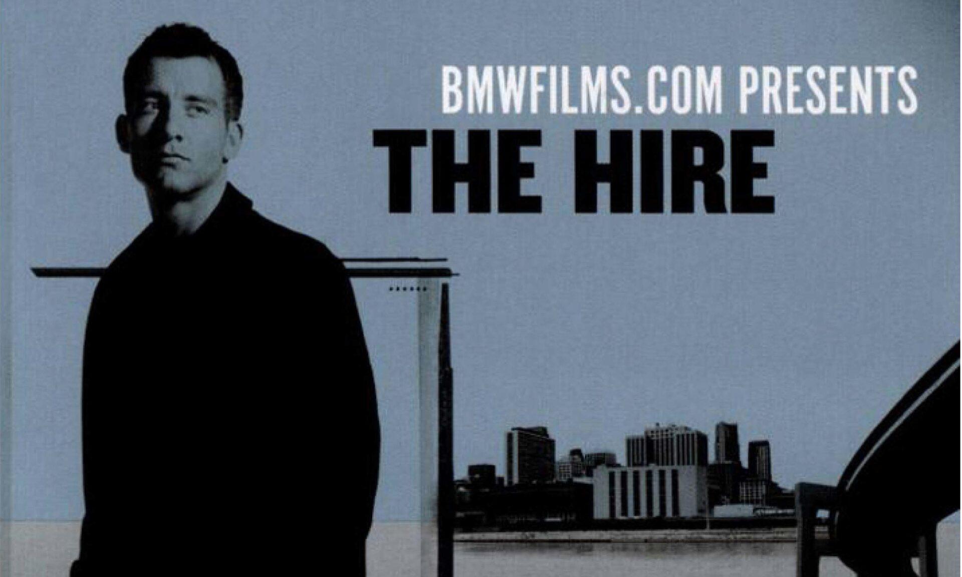 Poster The Hire, ação de marketing da BMW